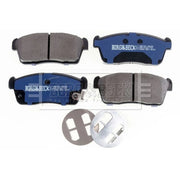Borg & Beck Front Brake Discs & Pads fits Suzuki Ignis I 2000-2005 1.3 1.5