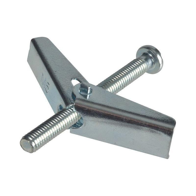Forgefix Plasterboard Spring Toggle M3 x 50mm Bag 10 ForgeFix - NN4 Online