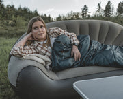 Easy Camp Maple Sofa Brown Inflatable Sofa Easy Camp - Dynamic Drive