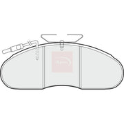 Apec Front Brake Pad Set fits Nissan Cabstar E 1998-2006