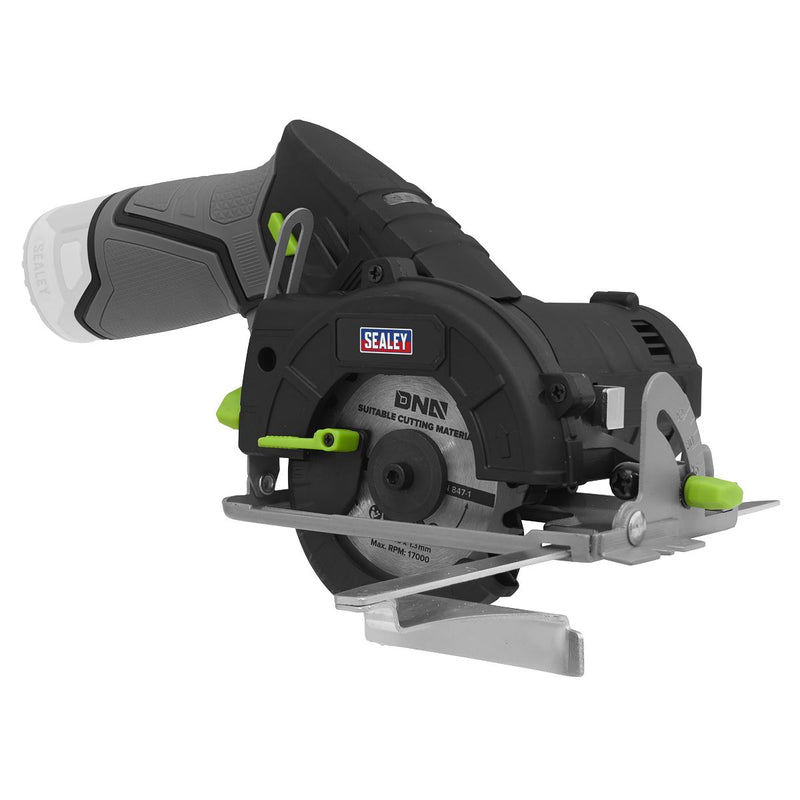 Sealey Cordless Circular Saw85mm 10.8V SV10.8 Series Body Only CP108VCSBO Sealey - Dynamic Drive