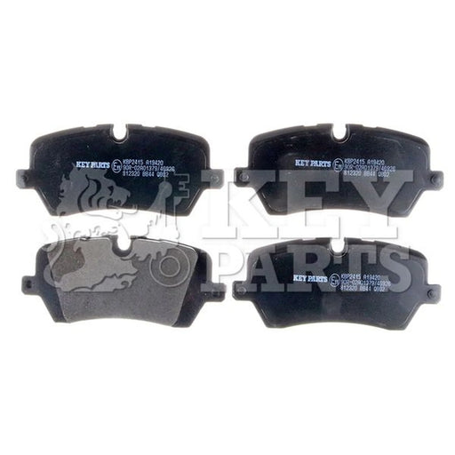 Key Parts 4 x Rear Brake Pad Set fits Land Rover Defender 2020 on 2.0 3.0