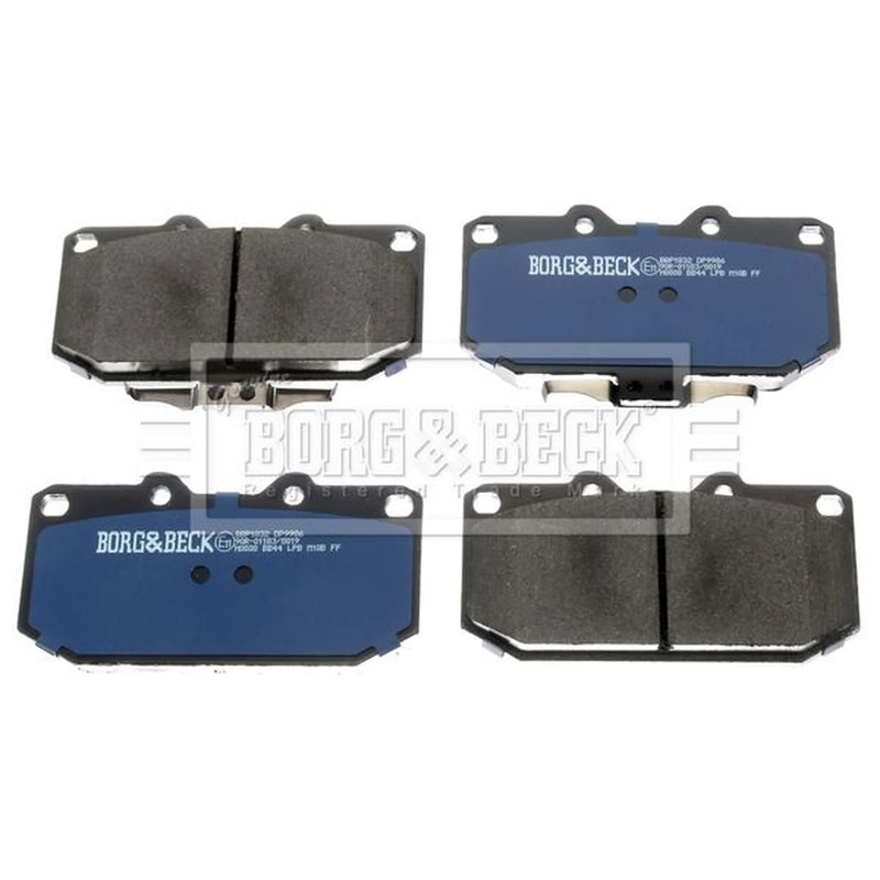 Borg & Beck Front Brake Discs & Pads fits Subaru Impreza 1996-2008 2.0 2.5
