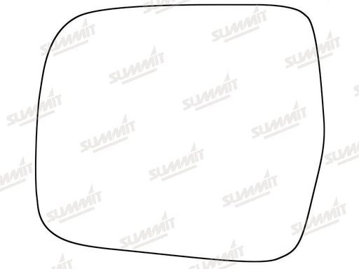 Summit Stick-On Aspheric Mirror Glass fits Toyota Previa LHS Summit - Bars 4 Cars