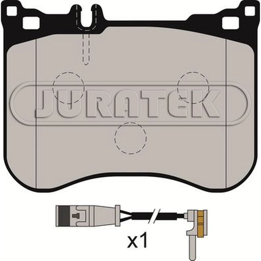 Juratek Front Brake Pad Set fits Mercedes-Benz Cls 2018 on 257.361