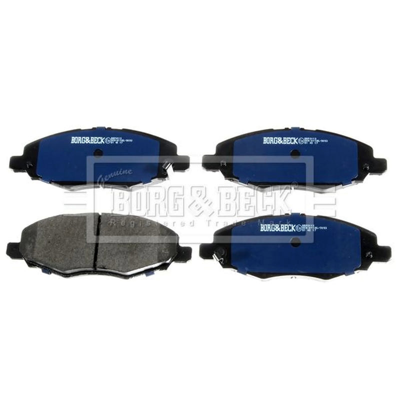 Borg & Beck Front Brake Discs & Pads fits Toyota Hilux Vigo VII Pickup 2005-2015