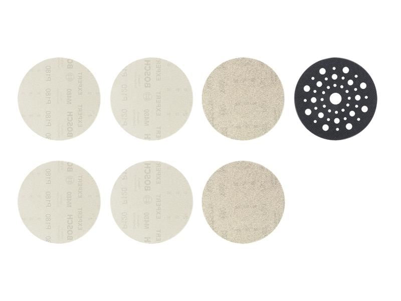 Bosch Powertool Accessories EXPERT M480 Net 125mm Starter Kit, 7 Piece Bosch Powertool Accessories - NN4 Online