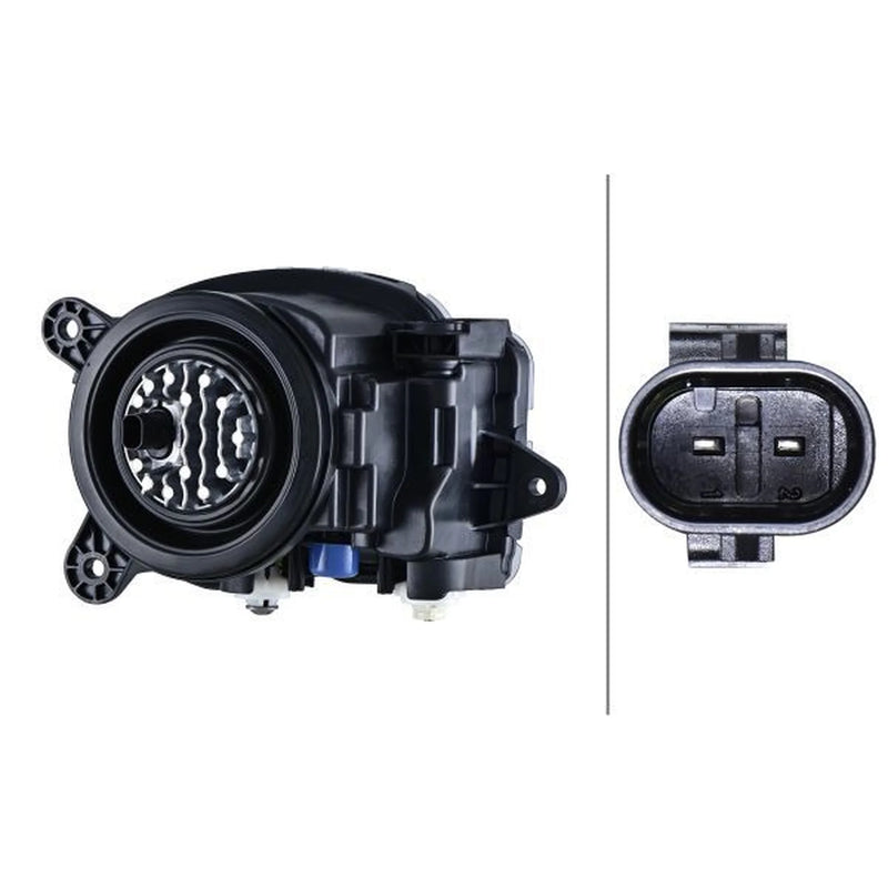 Hella Front Right Fog Light LED fits Cupra Formentor 2020-2021 1.4 1.5 2.0 2.5