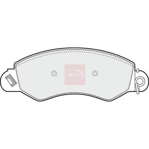 Apec Front Brake Pad Set PAD1479