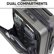 Dellonda Cabin Size Luggage with Laptop Compartments & Dual TSA Lock 20" Dellonda - Dynamic Drive