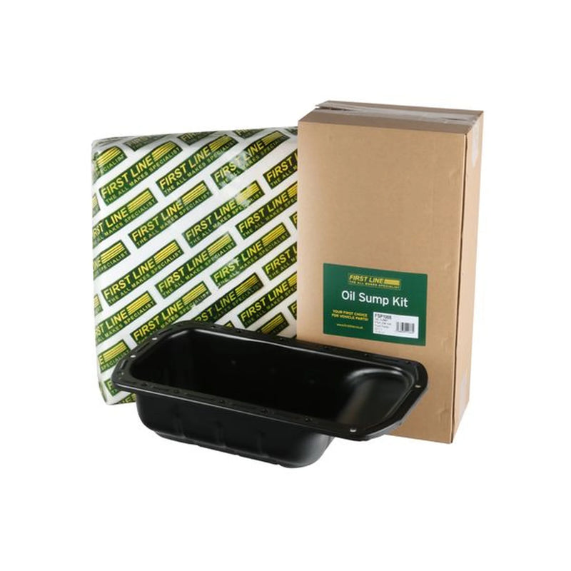First Line Engine Oil Sump Pan Steel fits Citroën Berlingo 2018-2019 1.5 1.6
