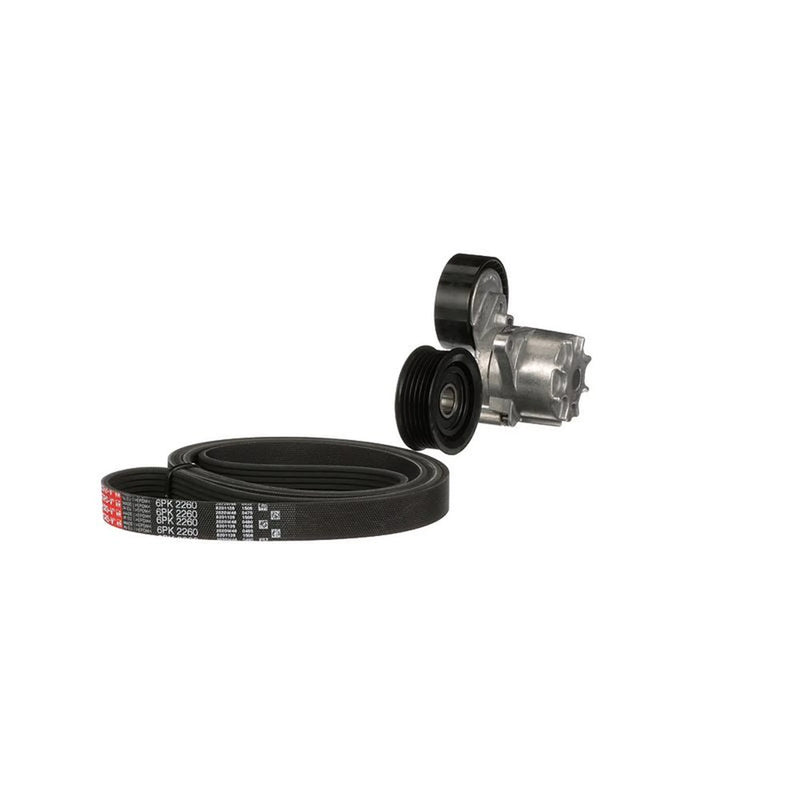 Gates V-Ribbed Belt Set fits Mercedes-Benz C-Class 2000-2007