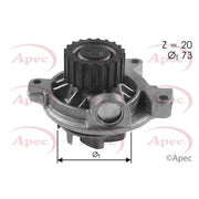 Apec Engine Cooling Water Pump fits Audi 100 C4 1990-1994 2.4 2.5