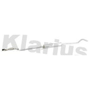 Klarius Box With Centre Pipe Centre fits Opel Corsa C 2000-2009 1.8