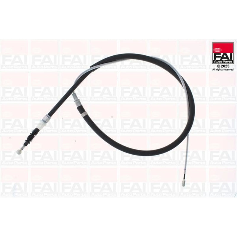 FAI Handbrake Cable Left Rear fits Audi A3 2003-2013 1.8 2.0 3.2
