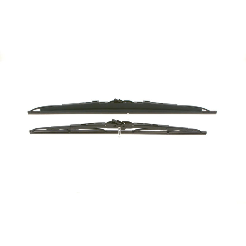 Bosch Conventional Front Wiper Blade Set 530mm + 450mm fits Aston Martin Cygnet