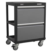 Sealey Superline Pro 2.04m Storage System Pressed Wood Worktop APMSSTACK12W Sealey - Dynamic Drive