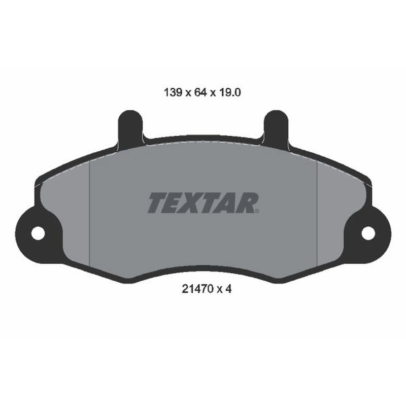 Textar Front Brake Pad Set 2147001
