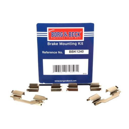 Borg & Beck Brake Pad Accessory Fitting Kit Rear BBK1240