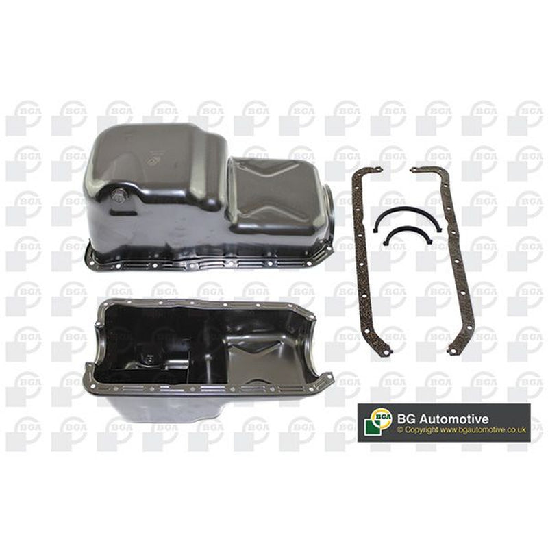 BGA Engine Oil Sump Pan fits Ford Courier Box Body/Mpv 1991-2003 1.3