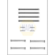 NAPA Brake Pad Accessory Fitting Kit Front fits Carbodies Fx Fairway 1987-1996