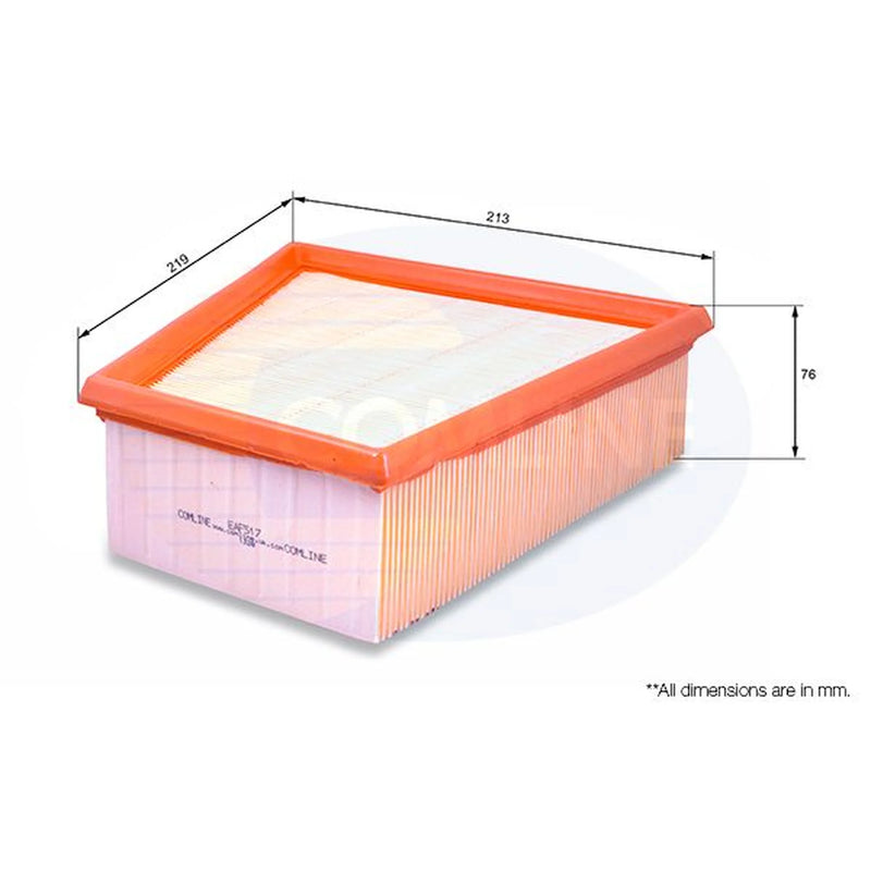 Comline Engine Air Filter fits Seat Cordoba 2002-2009 1.4 1.9 2.0