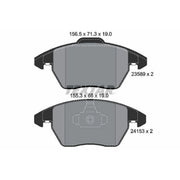 Textar Front Brake Pad Set 2358901