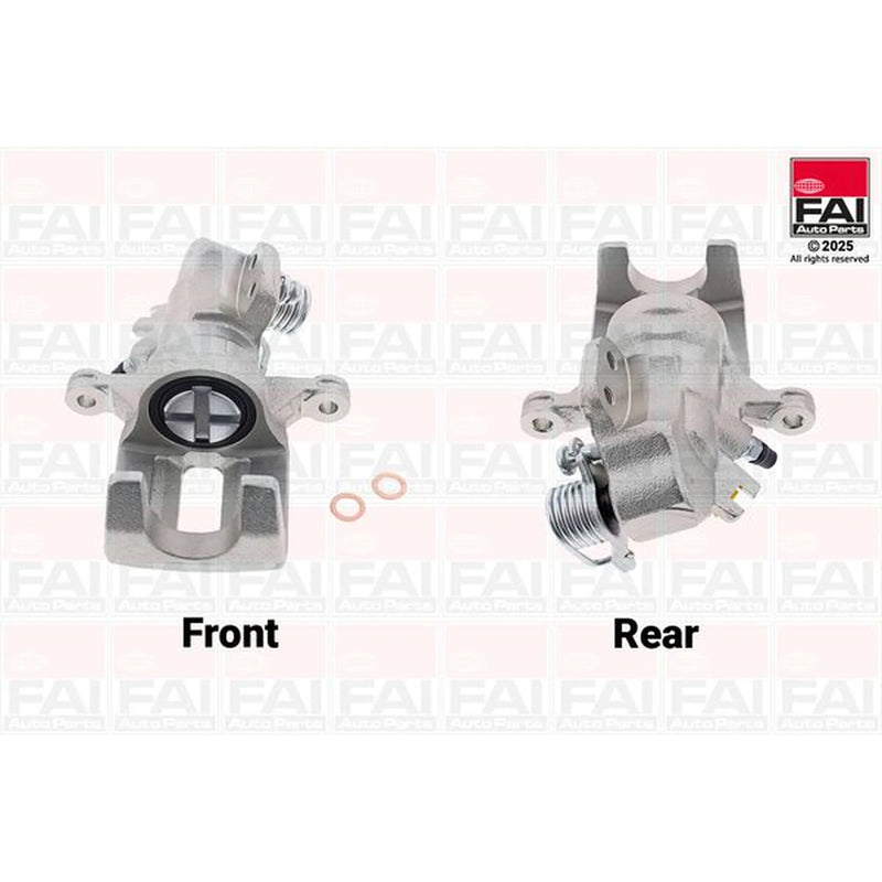 FAI Brake Caliper Assembly Rear Right fits Honda Cr-Z 2010-2013 1.5