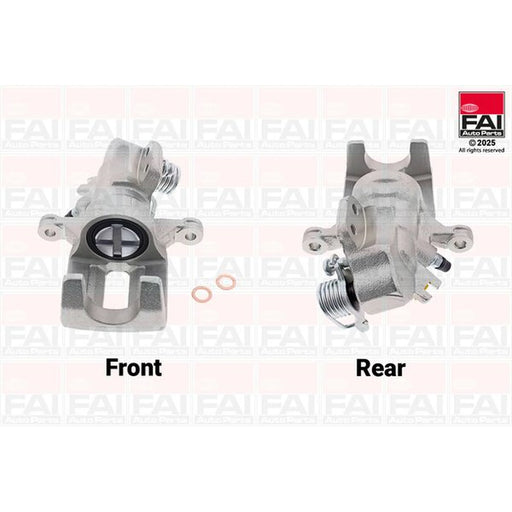 FAI Brake Caliper Assembly Rear Right fits Honda Cr-Z 2010-2013 1.5