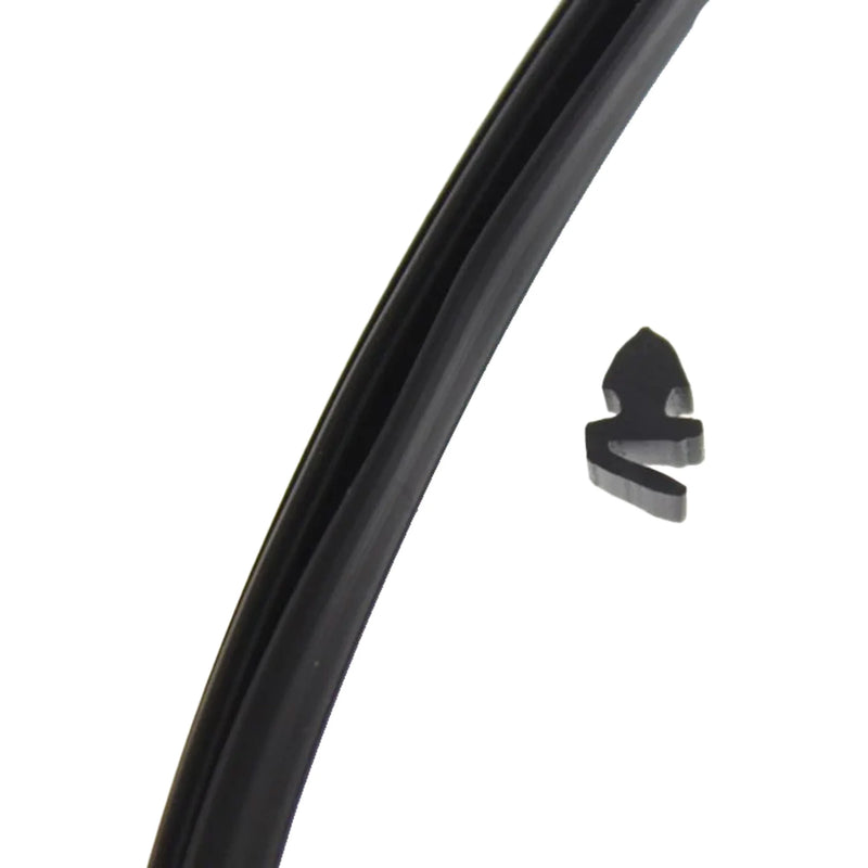 Hartal Rubber Seal for Stable Doors – 50m Black Edging Strip