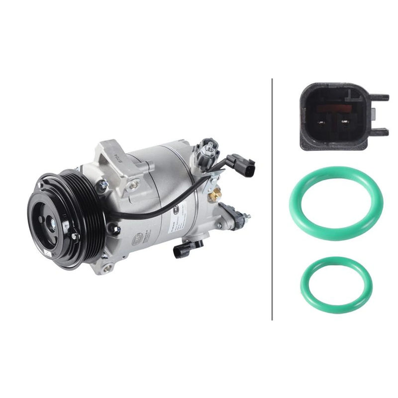 Hella Air Conditioning Compressor fits Ford B-Max 2012-2017 1.0