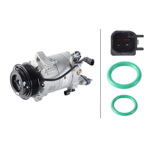 Hella Air Conditioning Compressor fits Ford B-Max 2012-2017 1.0
