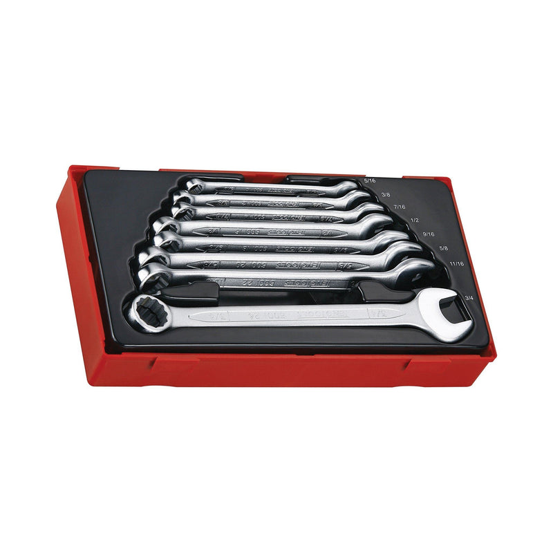 Teng Tools Combination Spanner Set AF TT1 8 Pieces Teng Tools - Dynamic Drive