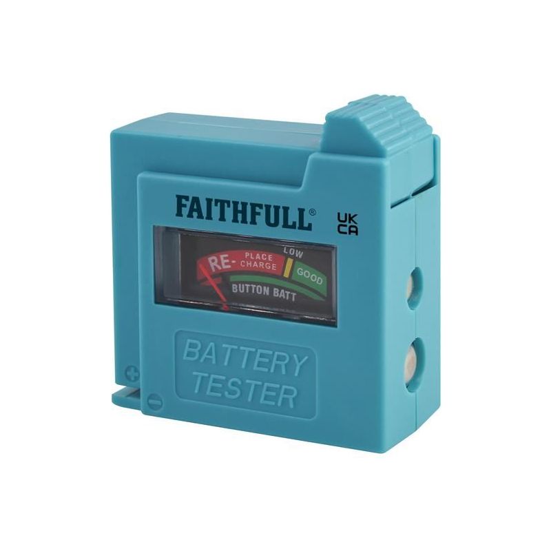 Faithfull Battery Tester for AA, AAA, C, D & 9V Faithfull - Dynamic Drive