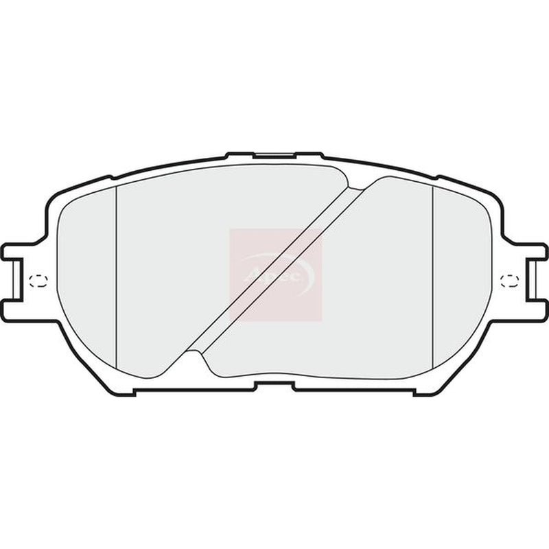 Apec Front Brake Pad Set fits Toyota Camry 2001-2006 2.4 3.0
