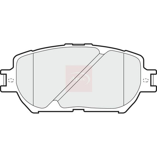 Apec Front Brake Pad Set fits Toyota Camry 2001-2006 2.4 3.0