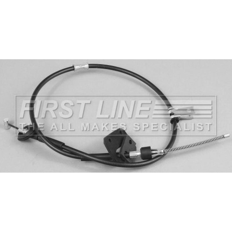 First Line Handbrake Cable Left Rear fits Suzuki Vitara 1988-1999 1.6 1.9