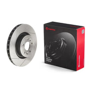 Brembo 2 x Slotted Brake Discs fits Renault Megane III 2008-2016 2.0
