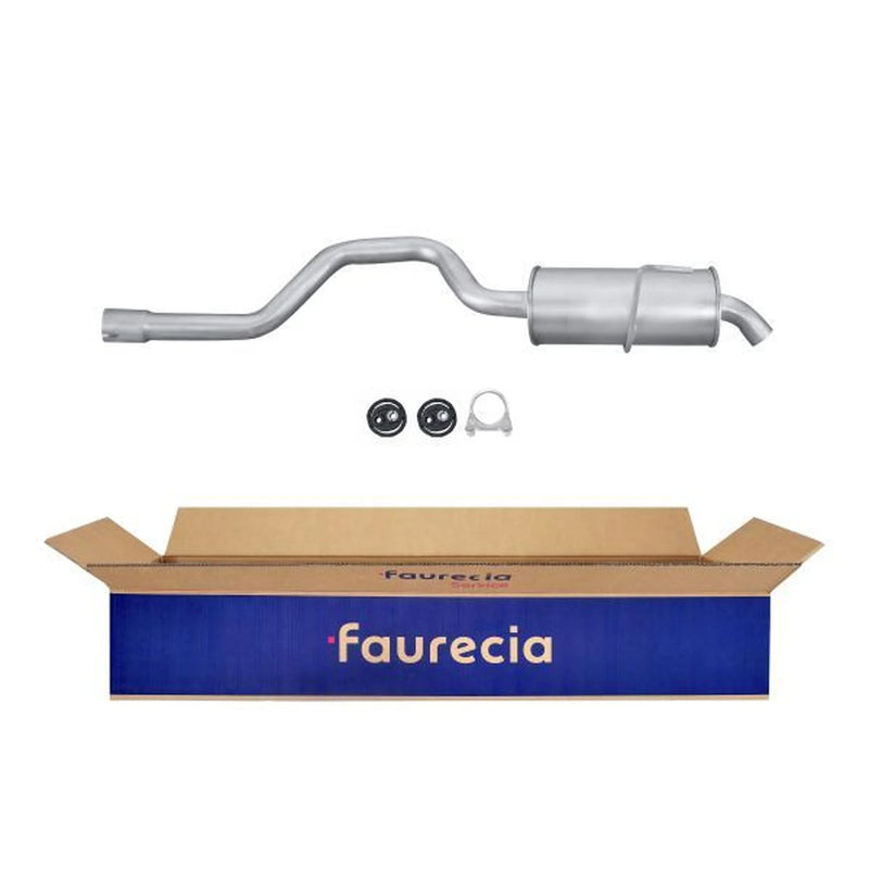 Hella End Silencer Rear fits Renault Espace 1997-2002 1.9 2.2