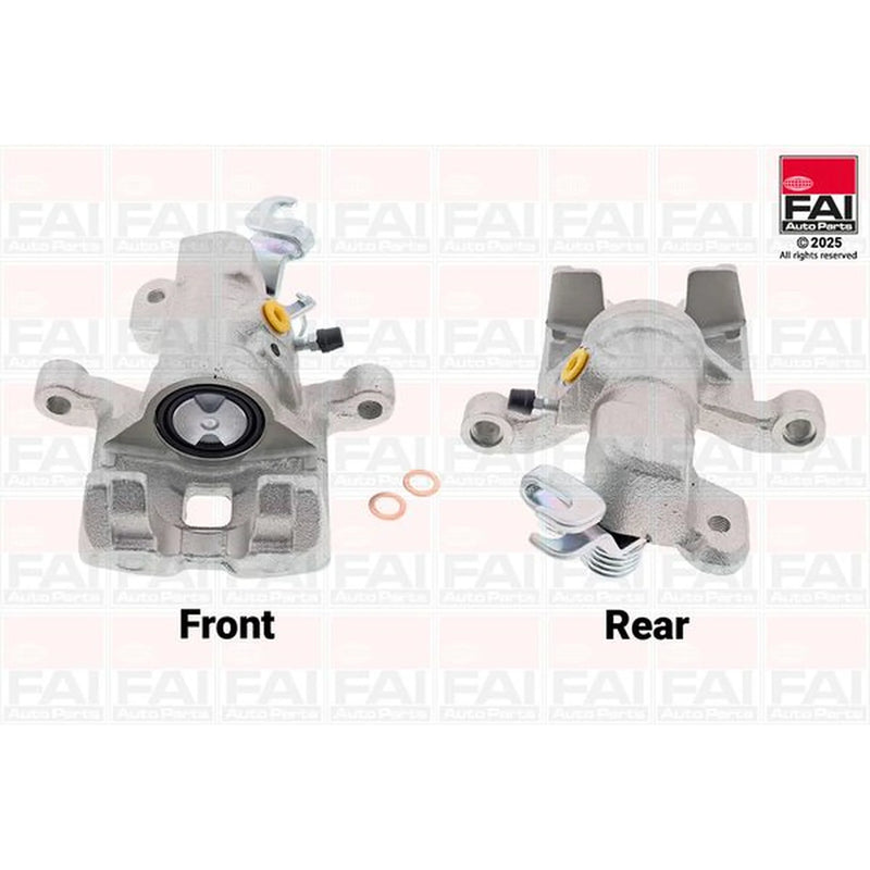 FAI Brake Caliper Assembly Rear Right fits Mazda 6 2002-2013 1.8 2.0 2.2 2.3 2.5