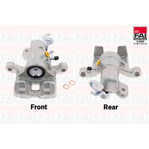 FAI Brake Caliper Assembly Rear Right fits Mazda 6 2002-2013 1.8 2.0 2.2 2.3 2.5