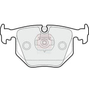 Apec Rear Brake Pad Set PD3199