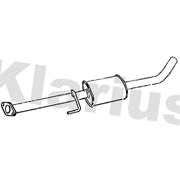 Klarius Box With Centre Pipe Centre fits Hyundai I30 2007-2012 1.4 1.6