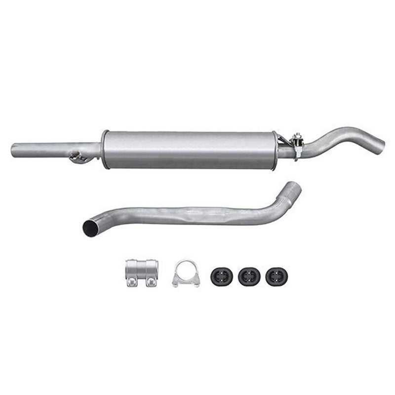 Hella End Silencer Rear fits VW Golf 1974-1984 1.1 1.3 1.5 1.6