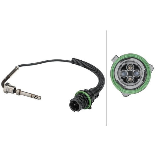 Hella Exhaust Gas Temperature Sensor fits Mercedes-Benz Actros MP2 2002-2003