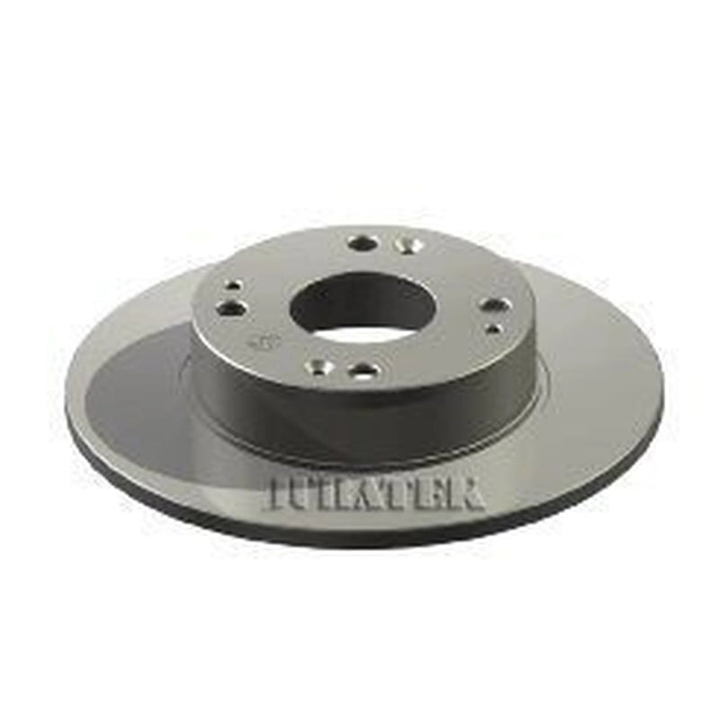 Juratek 2 x Solid Brake Discs fits Honda Accord VII 2003-2008 2.0 2.2 2.4
