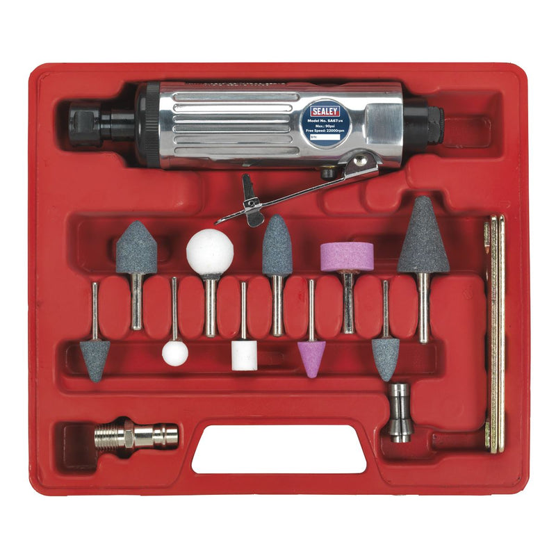 Sealey Air Die Grinder Kit 13pc SA67 Sealey  - Dynamic Drive