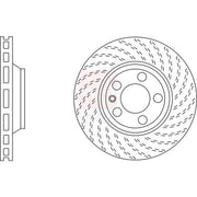 Apec Front Brake Discs & Pads fits Porsche Cayenne 2010-2018 3.0 3.6 4.2 4.8