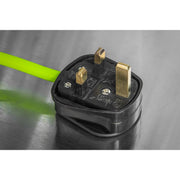 Sealey 50m Cable Reel with Thermal Trip 4 x 230V - Hi-Vis Green BCR50G Sealey - Dynamic Drive