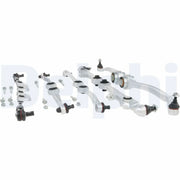 Delphi 12 x Control Arm Repair Kit Front fits Audi A4 B5 1994-2001